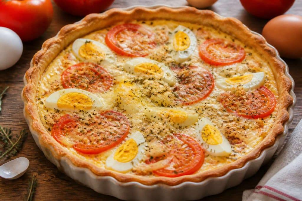 Recette de quiche aux tomates facile et savoureuse