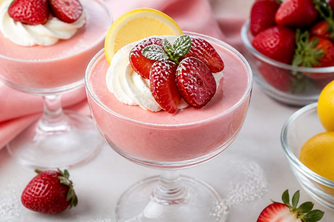 Recette de mousse de fraises légère et gourmande