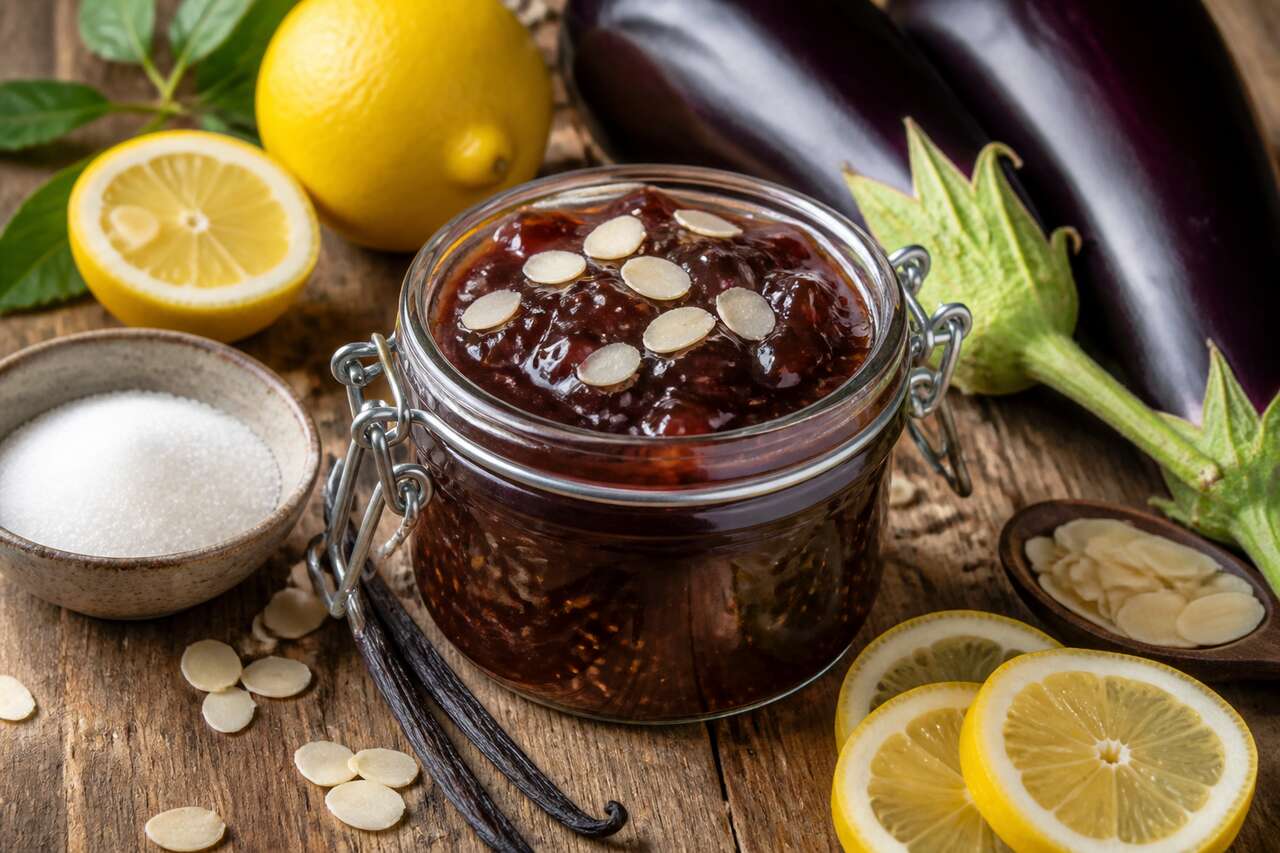 Recette de confiture d'aubergines facile et originale