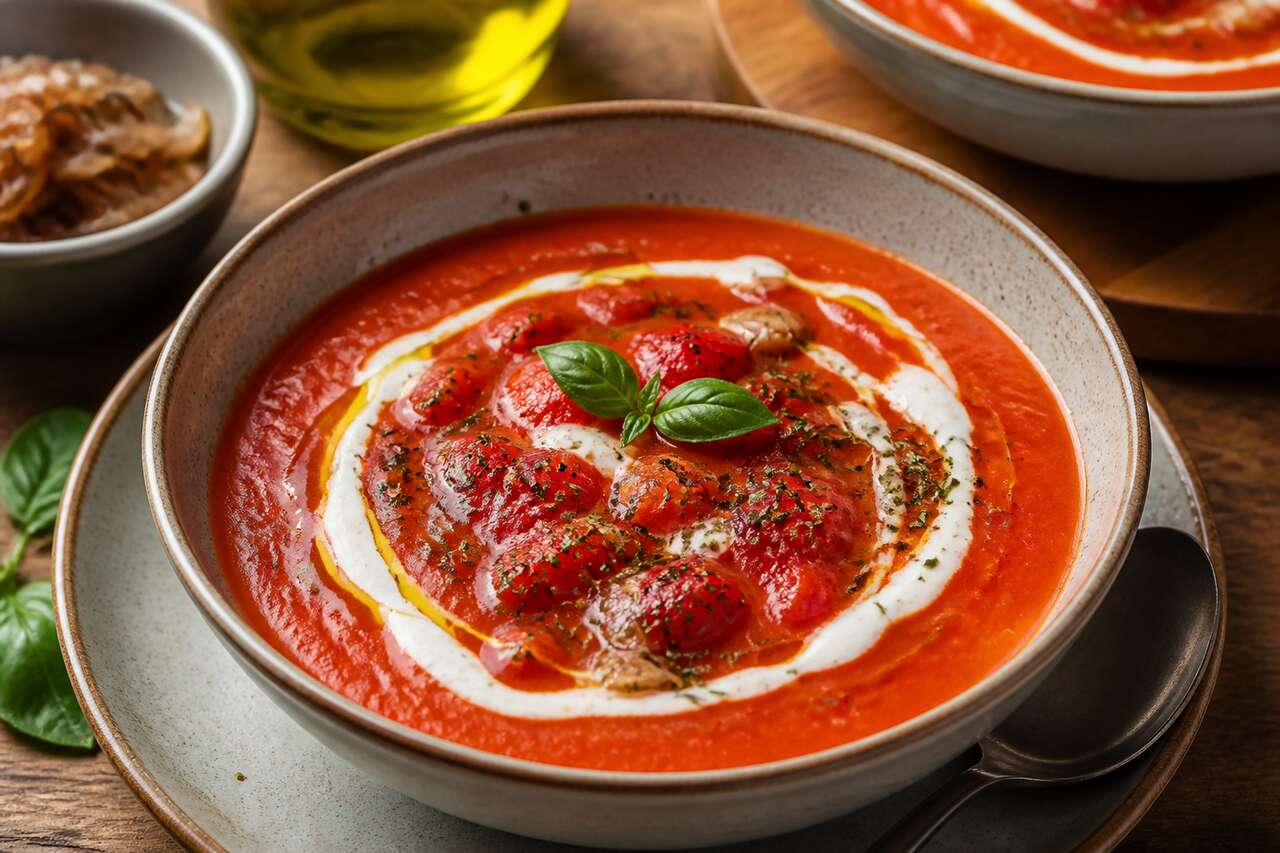 Recette facile de potage à la tomate maison