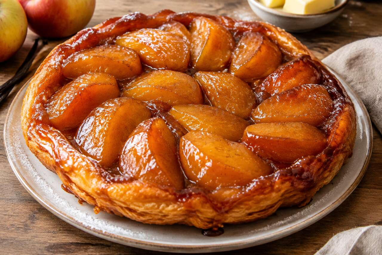 La recette de la tarte tatin traditionnelle