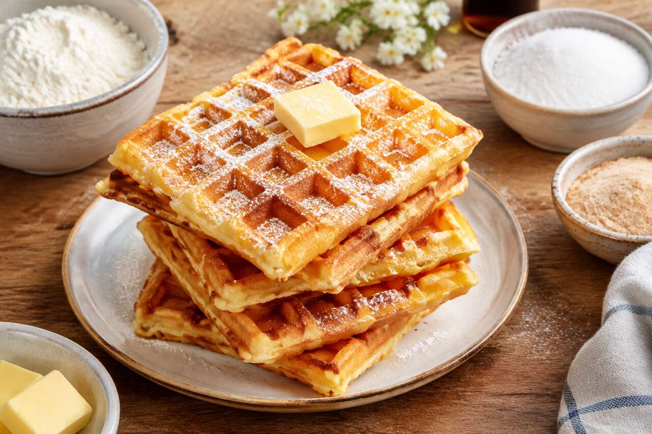 Recette de gaufres croustillantes faciles et irrésistibles