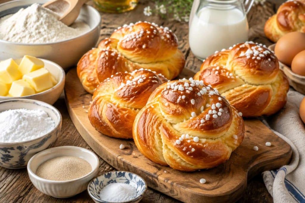 Recette de brioches feuilletées maison