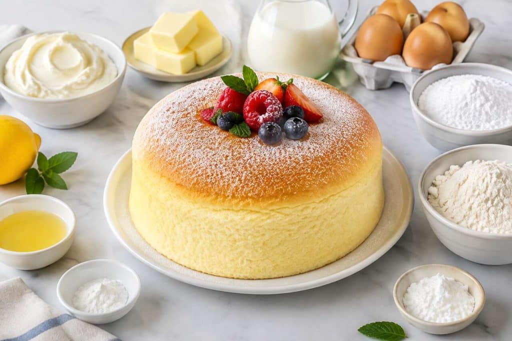Recette du cheesecake japonais moelleux et aérien