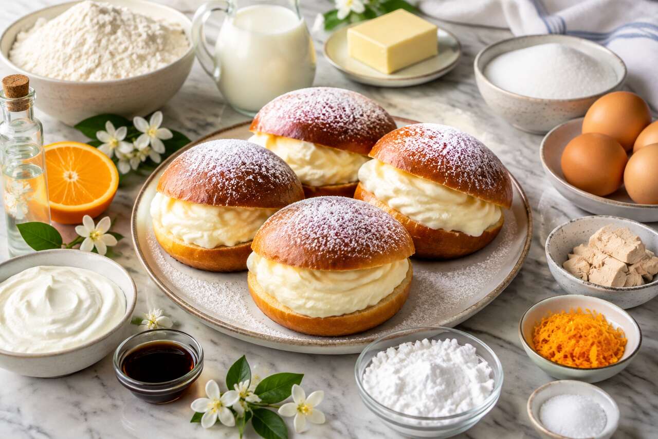 Recette des maritozzi : les brioches à la crème romaines