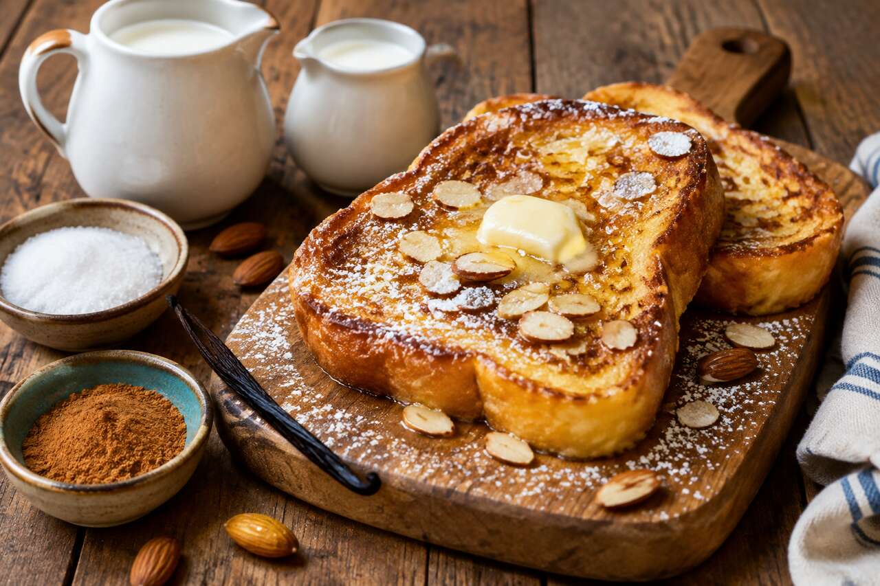 Recette de brioche façon pain perdu