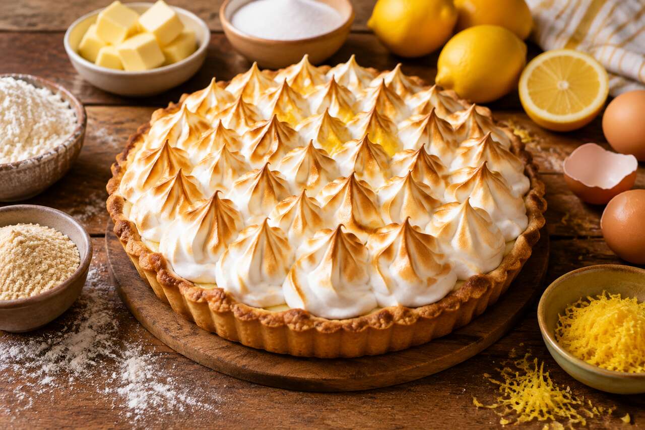 La meilleure recette de tarte au citron meringuée