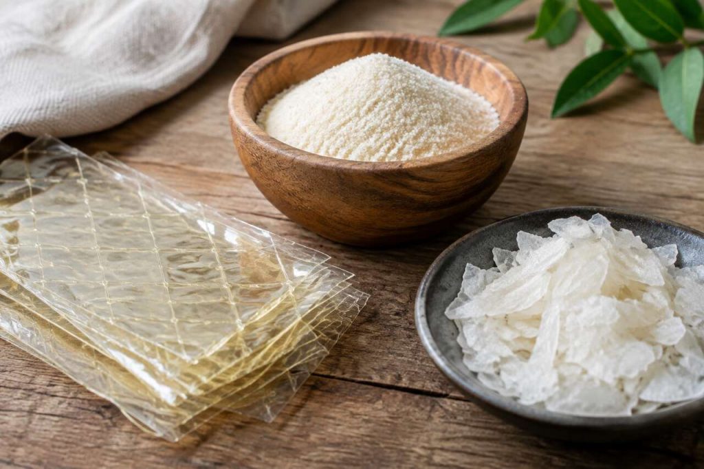 Les gélifiants en pâtisserie : gélatine, pectine et agar-agar