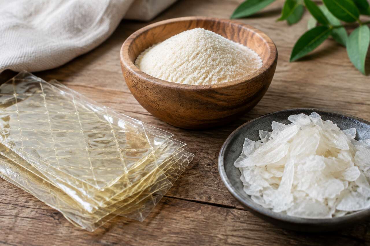 Les gélifiants en pâtisserie : gélatine, pectine et agar-agar