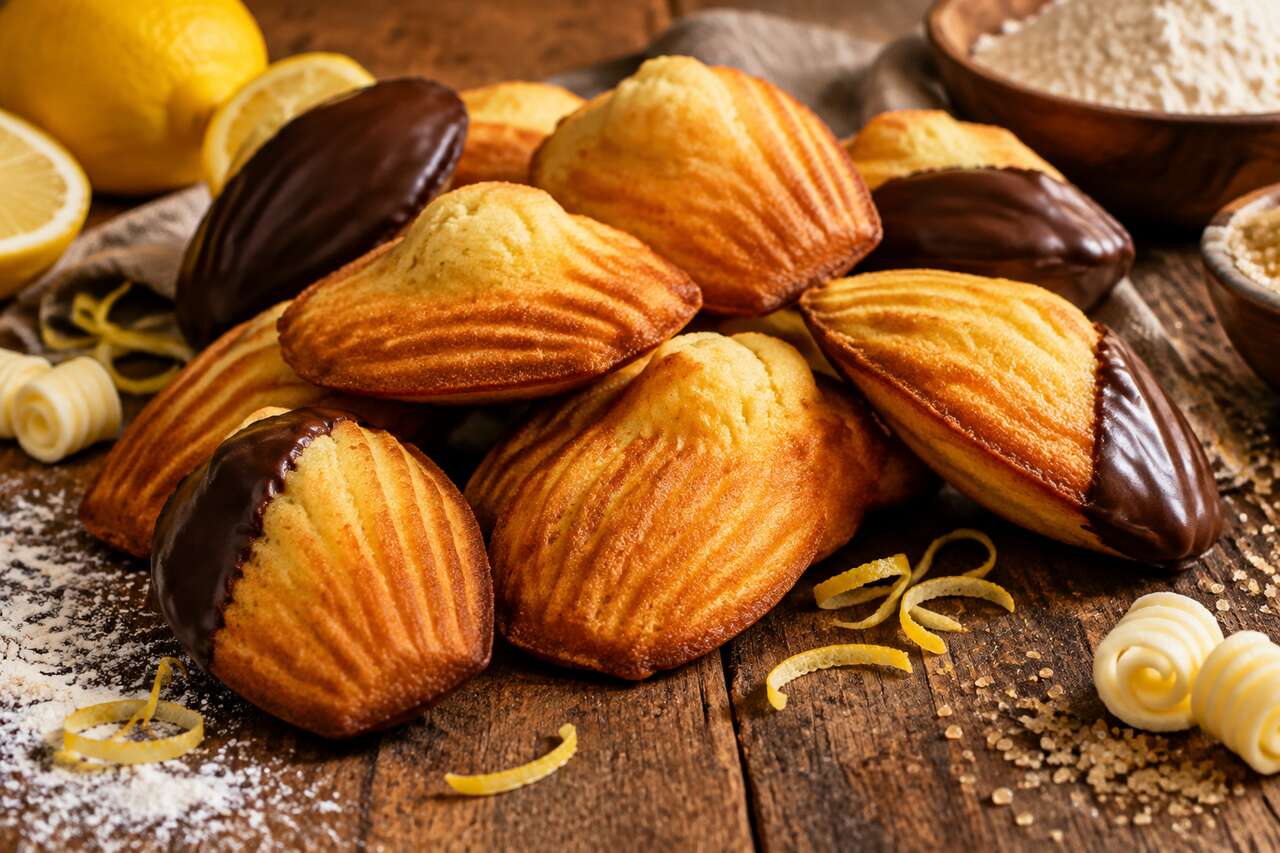 Recette de madeleines moelleuses et faciles