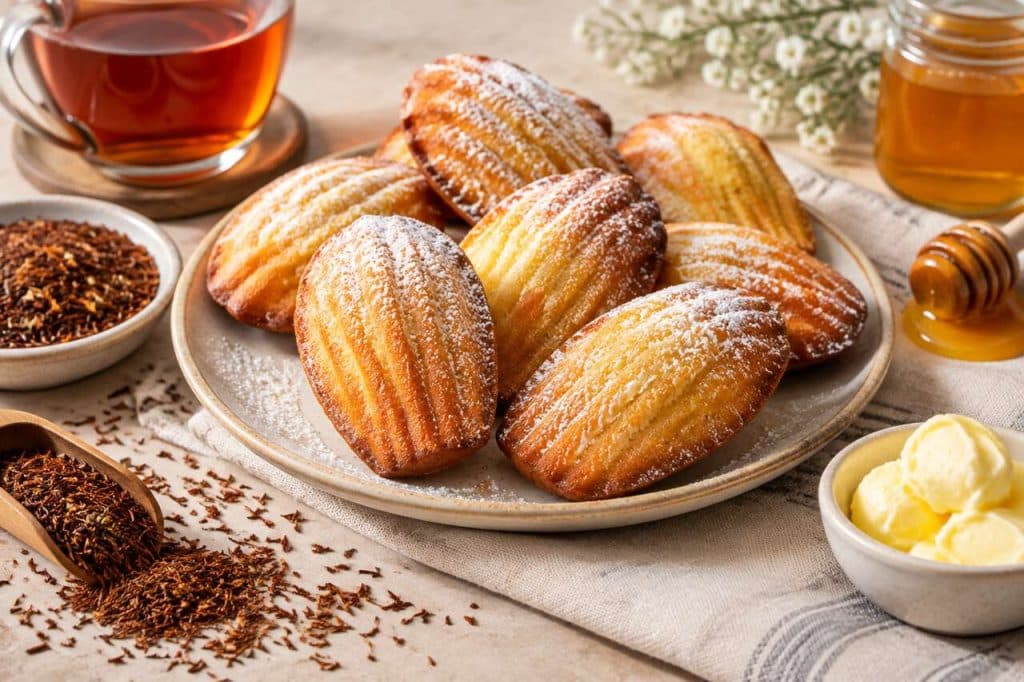 Recette de madeleines au rooibos