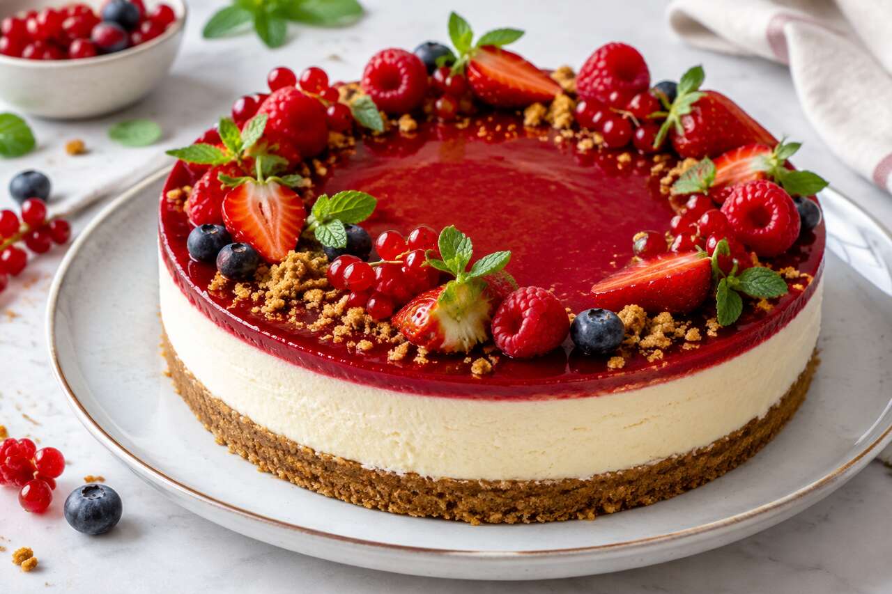 Recette d'entremets cheesecake