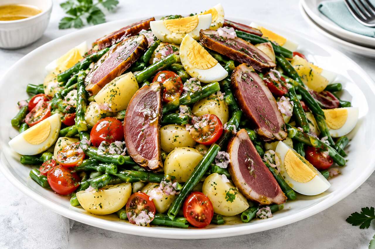 La recette de la salade tante Nelly