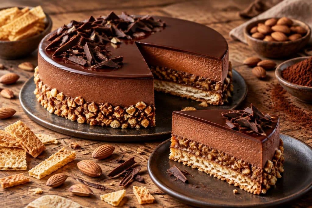 Recette du royal au chocolat (trianon) facile et gourmand
