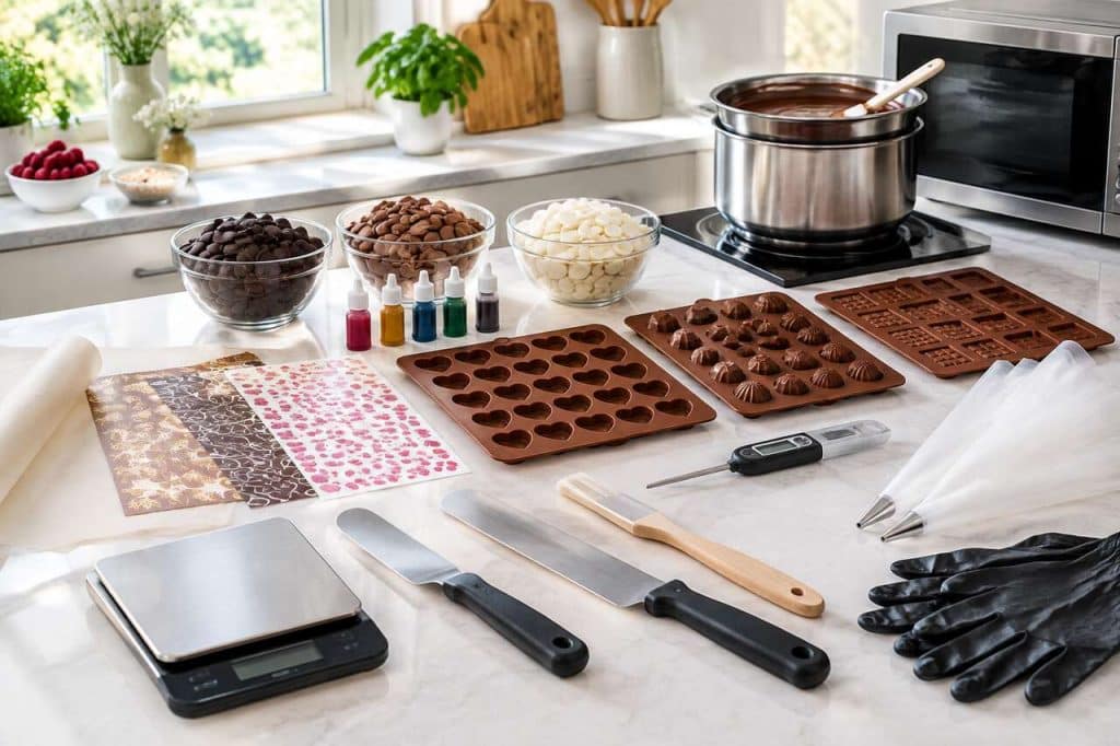 Décors et moulages en chocolat : techniques pour les réaliser facilement