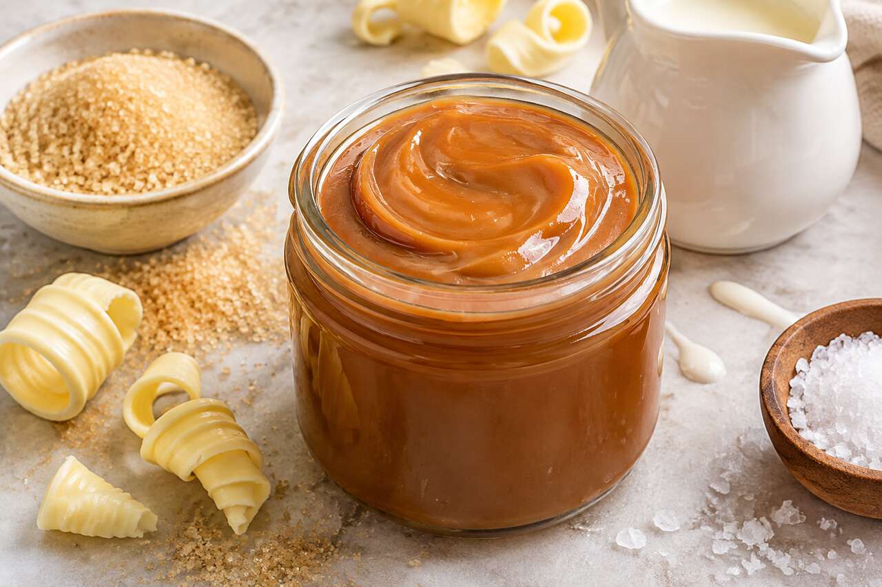 Recette de pâte à tartiner au caramel beurre salé maison