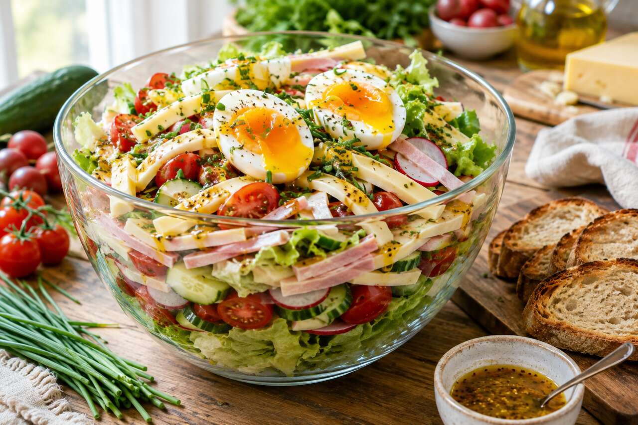 La recette de la salade surprise facile et rapide
