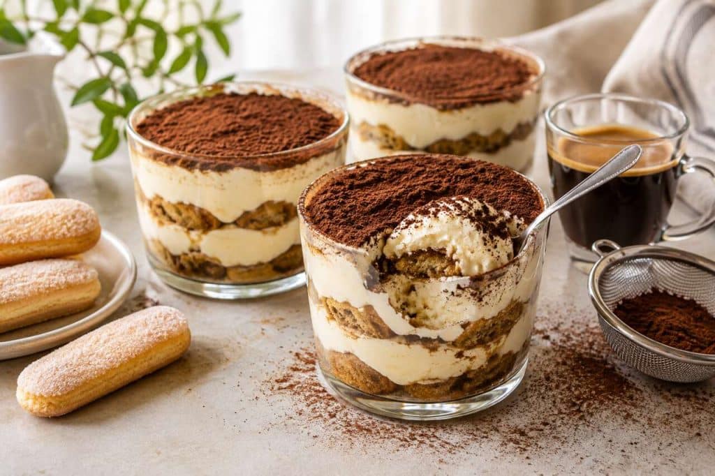 Recette d'entremets tiramisu
