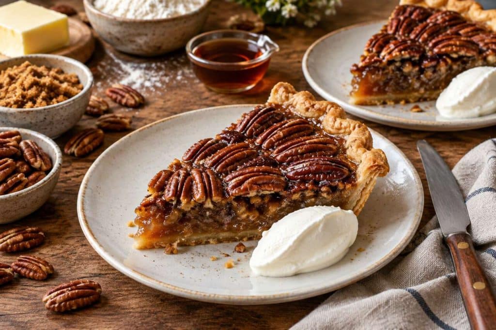 Recette de tarte aux noix de pécan