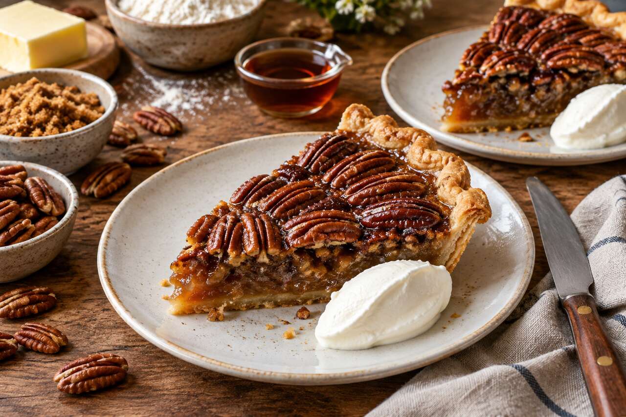 Recette de tarte aux noix de pécan