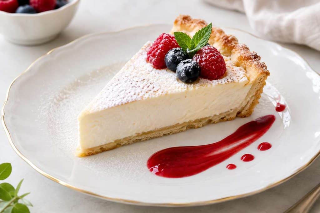 Recette de la tarte au fromage blanc