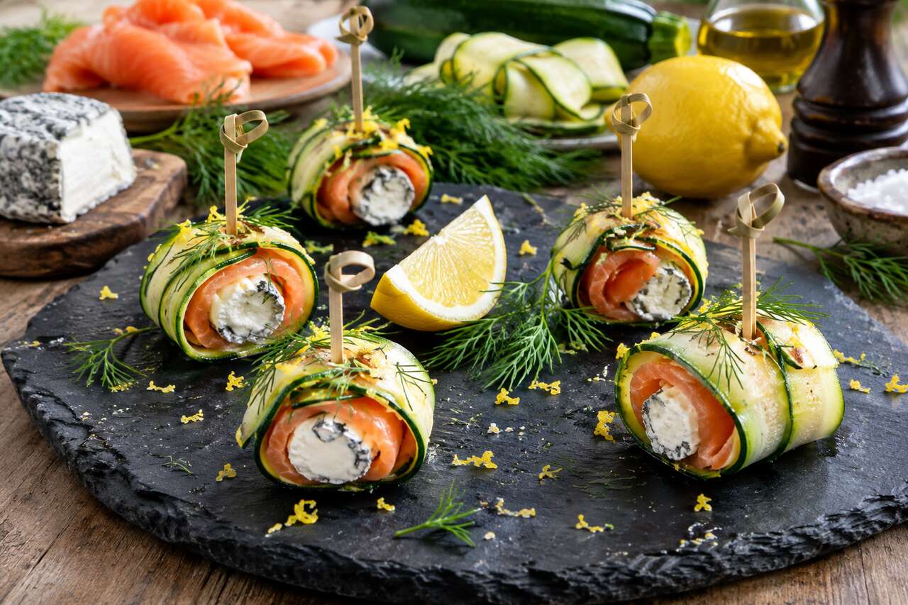 Bouchées de Selles-sur-Cher au saumon et courgettes : une recette raffinée et facile