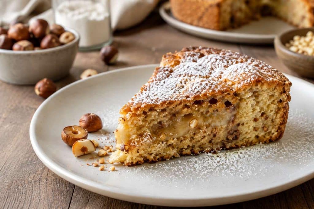 Recette du moelleux aux noisettes fondant et gourmand