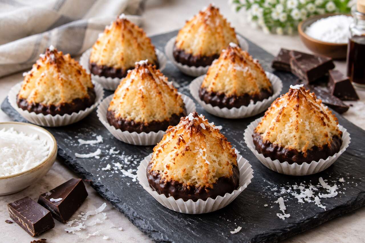 Recette de noix de coco au chocolat facile et gourmande