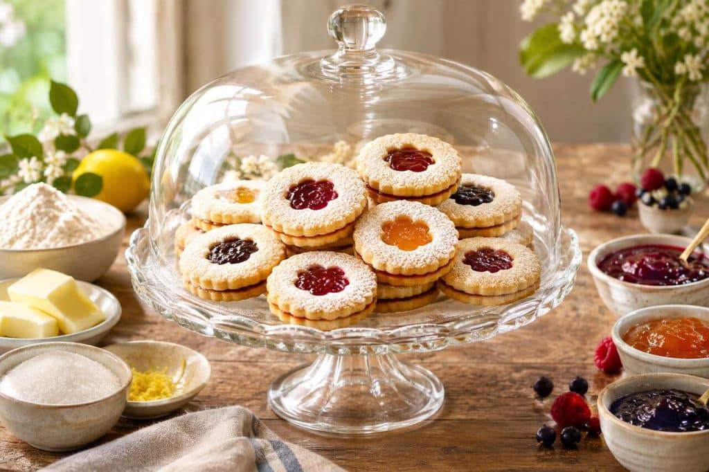 Recette des sablés à la confiture