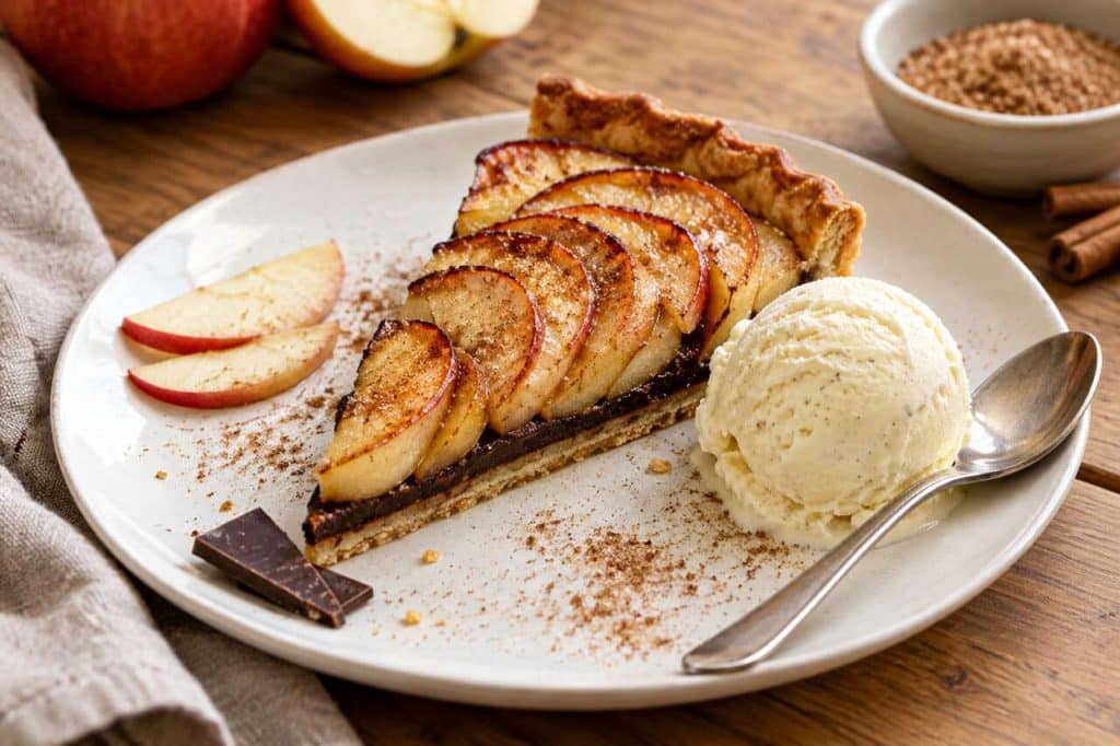 Recette de tarte pomme chocolat : un dessert gourmand et facile